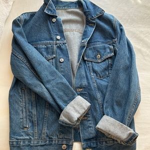 Brandy Melville Oversized Denim Jacket (OS)